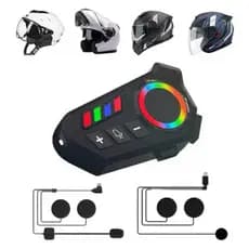 Fone Bluetooth Para Capacete Comunicador Para Moto Boy Prova D'água K06