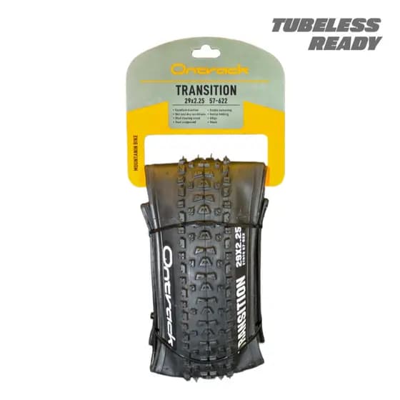 Pneu MTB 29x2.25 Kevlar Tubeless 60TPI Modelo Transition Preto