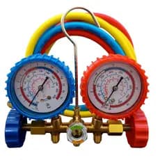 Kit Manifold Ar Condicionado Refrigeração R22 R134a R404a