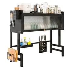 Escorredor De Louça Organizador Pia Tampa Suspenso Modular Fechado Grande Rack Metal Kitchen
