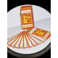 Kit Chaveiro tabuada 15 unidades/personalizada com nome/adição/subtração/multiplicação/divisão