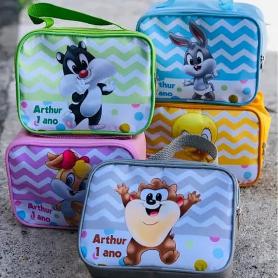 1 Lembrancinha Maletinha Bolsa Personalizada Festa Varios Temas Dia das Mães, Professora, Escola, Aniversario