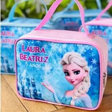 5 Lembrancinha Maletinha Bolsa Personalizada Festa Varios Temas Aniversário Infantil Mochila Lancheira
