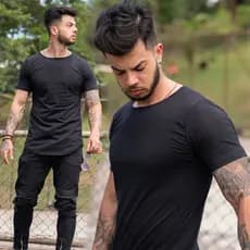 Camiseta Oversized Longline Lisa Swag Várias Cores