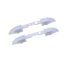 Kit 2 Botão Gatilho Rb Lb Xbox Series X S - Branco