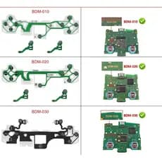 Película Condutiva Manta Controle PS5 V1 V2 Dualsense com L R BDM-010 , BDM-020 e BDM-030