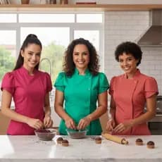 Dolma Feminino GABARDINE Premium Várias Cores Uniforme Profissional Confeitaria e Cozinha