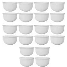 Cumbuca Branca 12 Unidades 470ml Caldo Porções Porcelana São Francisco