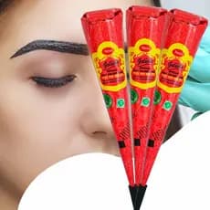 Golecha Henna Labial Tatuagem Temporária Sombracelha Desenho