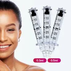 Kit 5 ou 10 Seringas Ampola 0,3ml 0,5ml Para Caneta Pressurizada com Anvisa