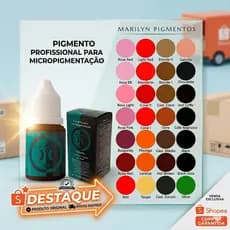 Pigmento Marilyn Original 10ml e 15ml Para Micropigmentação Promoção Anvisa