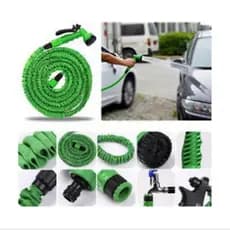 Mangueira Mágica De Alta Pressão Expansível 3x Mais Flexível Resistente  Para Área Externa Interna Jardim Lava Rápido