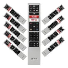 Kit 10 Controle Remoto Para Tv Aoc Smart 4k Atacado Revenda