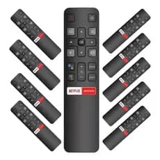 Kit 10 Controle Remoto Para Tv Tcl 4k Smart Netflix Globoplay Atacado