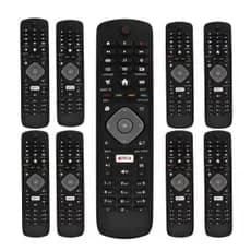 Kit 10 Controle Remoto Para Tv Philips Smart Netflix Atacado Revenda 8049
