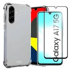 Capa Capinha Anti Queda Para Galaxy A17 4g/5g + Película 3d