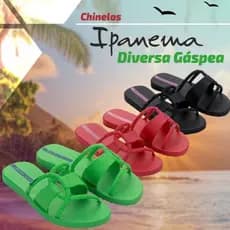 Sandália Rasteirinha Diversa Gaspea Ipanema Original