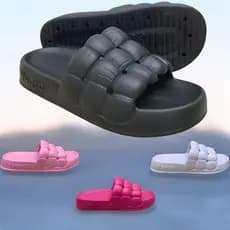 Chinelo Slide Nuvem Em EVA Ortopédico Original Yvate Macio