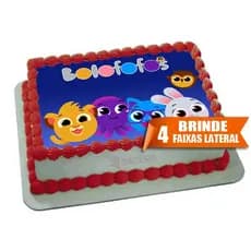 Bolofofos Para Bolo Papel arroz 20x30cm para bolo de 4kg