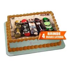 Papel arroz Skate para Bolo de 4kg