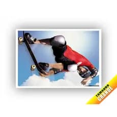 Papel Arroz Skate para Bolo Grande 30x40cm de 7kg