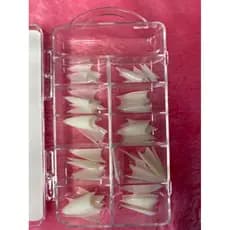 Tips Formato Stileto Para Alongamento em Gel - 100 Unidades