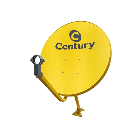Antena Century Digital Chapa Parabólica 60cm Banda Ku