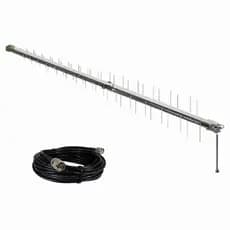 Kit Antena Celular Rural 3g 4g + Cabo De Descida 10 Metros