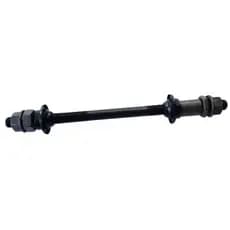 Eixo traseiro 3/8x180mm c/guarda po e espaçador paco