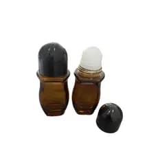 Frasco vidro âmbar Rollon desodorante 50ml