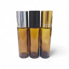 Rollon 10ml Premium (vidro resistente) selecione a cor da tampa e quantidade
