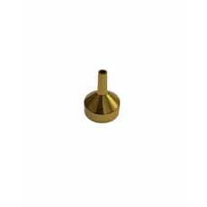 01 Mini funil metal dourado