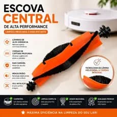 Escova Central Compatível robô aspirador Xiaomi Modelos compatíveis na descrição Alta Durabilidade Envio 24 horas
