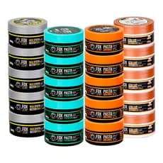 PASTA FOX FOR MEN 80GR - KIT 20 UNI - TOQUE SECO - PREMIUM - ORANGE - CARAMELO