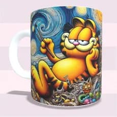 Artes Impressa GARFIELD c/15 Imagens Prontas Pra Sublimar CANECAS.