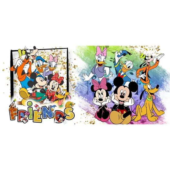 Artes Impressa Tema: Turma do Mickey c/9 artes prontas para estampar canecas