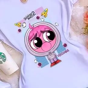 Artes Impressa Divertidamente FOFO c/9 Imagens A4 Prontas Para Sublimar Camisetas