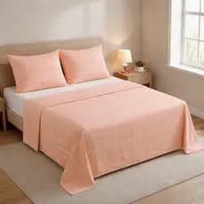 Jogo De Cama Lençol Casal Queen 4 Peças Percal Algodão Com Fronha Estampado