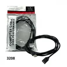 Cabo Extensor USB 2.0 Macho para Fêmea 3 Metros 3208