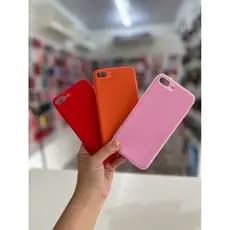 Capa para iPhone 7 Plus iPhone 8 Plus Capinha Case Emborrachada
