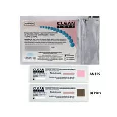 Indicador Químico Integrador Classe 5 Para Esterilização a Vapor - Caixa com 25 Testes - Clean Test