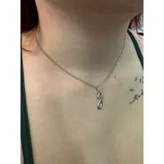 colar modelo inicial do nome J feminino aço antialérgico envio imediato