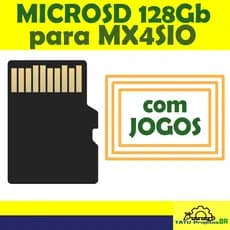 MICROSD 128G MX4SIO OPL CHEIO DE JOGOS