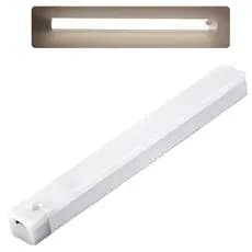 Luminária Barra Led Slim 50 cm Recarregável C/ Sensor De Movimento Com Fotocélula