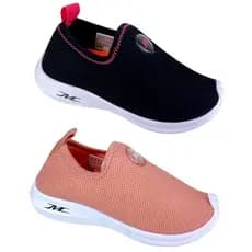 Kit 2 Tenis Meia Infantil Sem Cadarço Telinha Respirável
