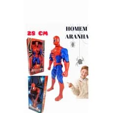 Brinquedo Boneco Homem Aranha Articulado Grande 28cm