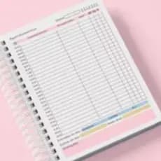 Agenda para Agendamento Capa Dura com 200 Páginas 2026 / Agendamento de clientes/ agenda para Salão/Cabeleireira