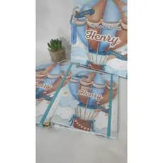 kit Maternidade Livro do bebe + Caderneta de vacinação + pasta de documentos