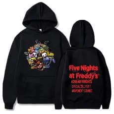 Moletom + Capuz Five Nights at Freddy´s Blusão Canguru Confortavel Bulusa Conforto Jogo Terror - Envio Imediato STORE