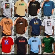 Kit 5 Camisetas Promoção Masculina e Feminina 100% Algodão Premium Conforto e Qualidade P ao G3 Plus Size  Envio Rápido
